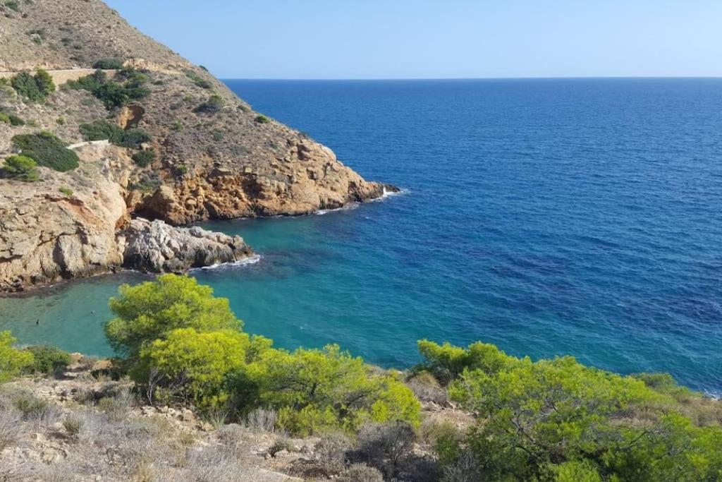 Piso En La Primera Linea Del Mar Con 2 Dormitorios Benidorm Eksteriør bilde